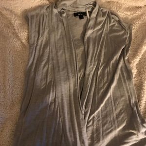 NWOT! BCX short sleeve cardigan size S color gray